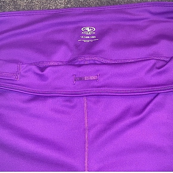 Athletic Works Workout Leggings 1X 16-18 - Picture 9 of 9